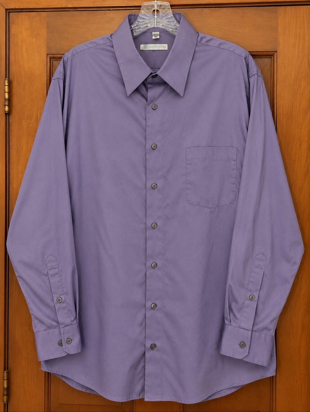 Geoffrey Beene Lavender-Dress SHIRT